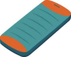 camping Sleeping pad illustration flat design vector