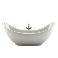 Bathtub on isolated transparent background png