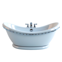 Bathtub on isolated transparent background png