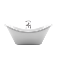 Bathtub on isolated transparent background png