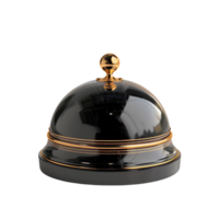 Desk bell on isolated transparent background png