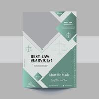 Law firm flyer template. Law Firm And Consultancy Flyer.Legal law firm flyer poster leaflet template design vector