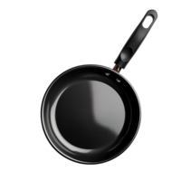 Frying pan on isolated transparent background png