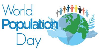 World Population Day. Illustration, Banner, or Poster Of World Population Day. vector