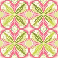 flower petal pattern with pink background vector