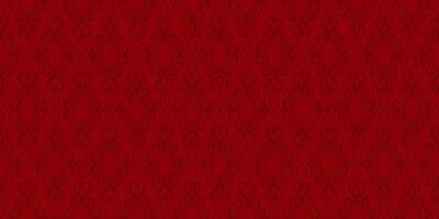 Rich red background. Seamless damask pattern. Red color.For fabric, wallpaper, wrapping paper, holiday packaging. vector