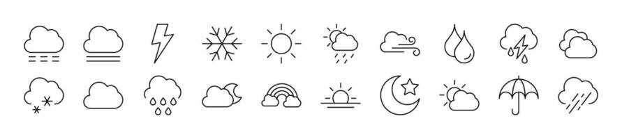 Travel linear icons collection. Editable stroke. Simple linear illustration for web sites, newspapers, articles book vector