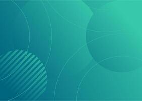 Abstract background, with a blue and green colors. circular geometric. copy space area vector