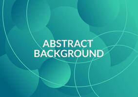 Abstract background, with a blue and green colors. circular geometric. copy space area vector