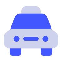 Taxi icon for web, app, infographic vector