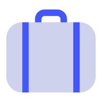 Suitcase icon for web, app, infographic vector