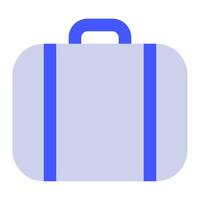 Suitcase icon for web, app, infographic vector