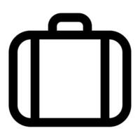 Suitcase icon for web, app, infographic vector