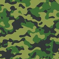 Camouflage Pattern Seamless Design vector