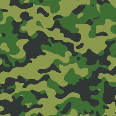 Camouflage Pattern Seamless Design