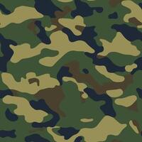 camuflaje modelo sin costura diseño vector