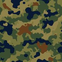 Camouflage Pattern Seamless Design vector