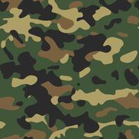 Camouflage Pattern Seamless Design vector