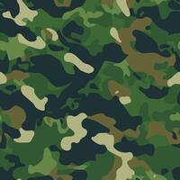 Camouflage Pattern Seamless Design vector