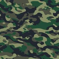 Camouflage Pattern Seamless Design vector