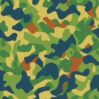 Camouflage Pattern Seamless Design vector