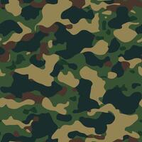 Camouflage Pattern Seamless Design vector