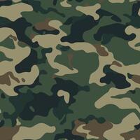 Camouflage Pattern Seamless Design vector