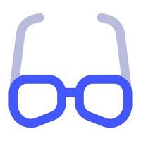Sunglasses icon for web, app, infographic vector