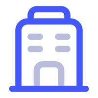 Hostel icon for web, app, infographic vector