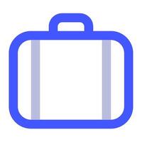 maleta icono para web, aplicación, infografía vector