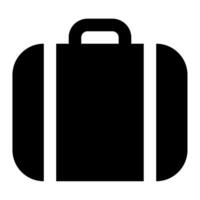 Suitcase icon for web, app, infographic vector