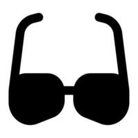 Sunglasses icon for web, app, infographic vector