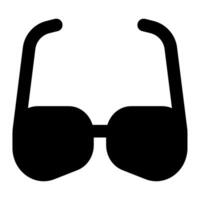 Sunglasses icon for web, app, infographic vector