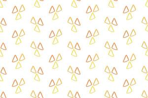 Decorative triangle line seamless pattern design vector