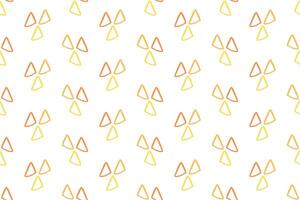 Decorative triangle line seamless pattern design vector