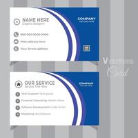 Unique design, Visiting Card Template. vector