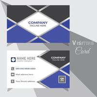 Creative Visiting Card Design, Illustration Design Template, vector