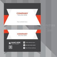 Visiting Card Template, Newest design. vector