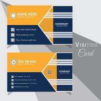 Professional design, Visiting Card Template. vector