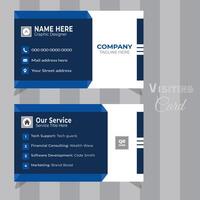 Modern design, Visiting Card Template. vector