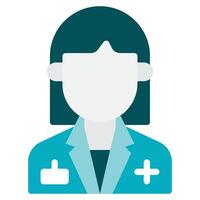 médico icono para web, aplicación, infografía, etc vector