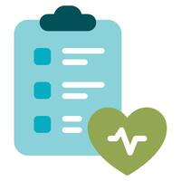 Health Check icon for web, app, infographic, etc vector