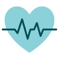 Heartbeat icon for web, app, infographic, etc vector