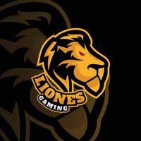 leones animal mascota logo deporte logo equipo valores imágenes vector