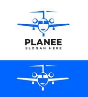 travel plane logo Icon vector