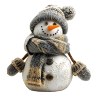 boneco de neve em isolado transparente fundo png