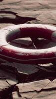 very old abandoned Grungy Lifebuoy video