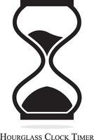 Hourglass Clock Timer icon eps vector