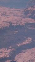 vista panorâmica aérea do Grand Canyon video