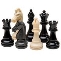 Chess figure on isolated transparent background png